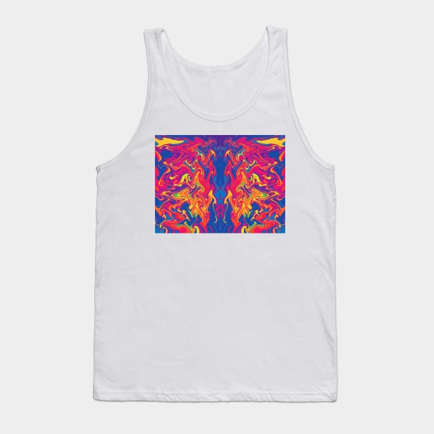 Melting I Tank Top by infloence